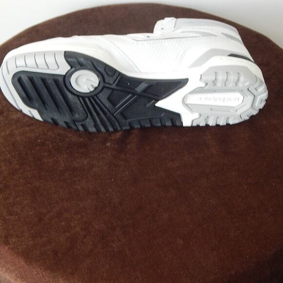 NIB Men New Balance 650R White Cloud Grey High Top Sneaker Athletic Shoes Sze 12